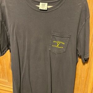 Comfort Colors Charcoal Tee with Pocket